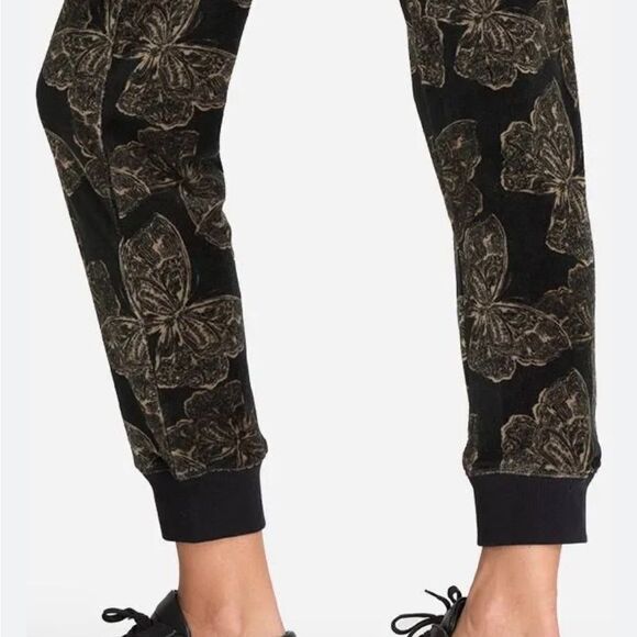 Johnny Was Zuri Velour Jogger Sweatpants - Picture 2 of 3